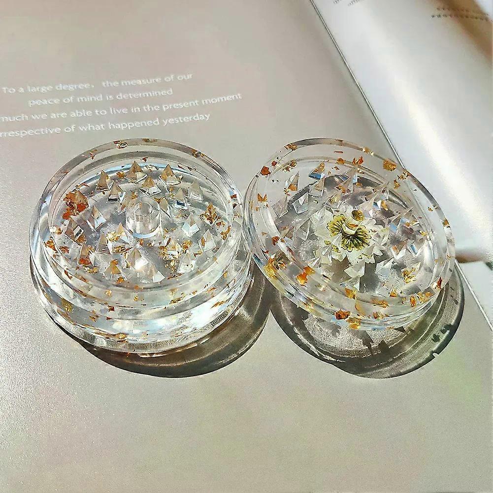 DIY Grinder Crystal Drop Glue Mold Handmade Cast Mold Polymer Clay Making Tool DIY Crafts Making Tool S Transparent Epoxy Resin Mold