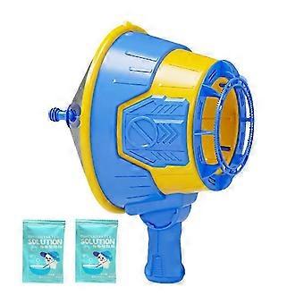 Gatling-Style Bubble Blower Toy - Multi-Hole Air Cannon for Kids' Fun