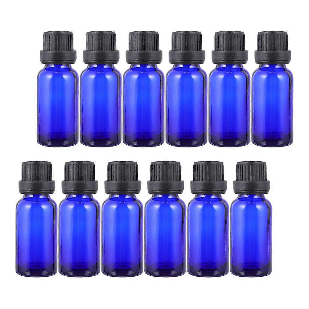 Round Small Glass Bottles 20Pcs Ideal For Travel With Disassemblable Refillable Design