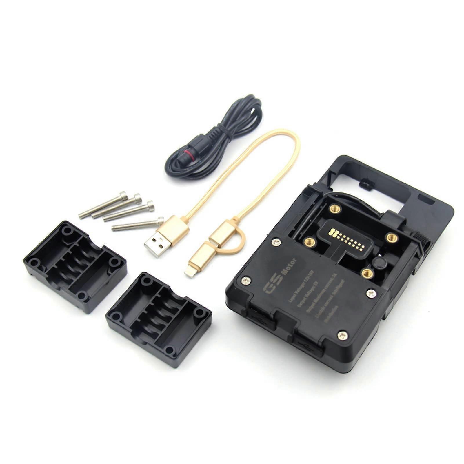 Motorcycle Front Phone Stand Holder For Suzuki VSTROM 650 2004-2011 Smartphone GPS Navigation Plate Mount