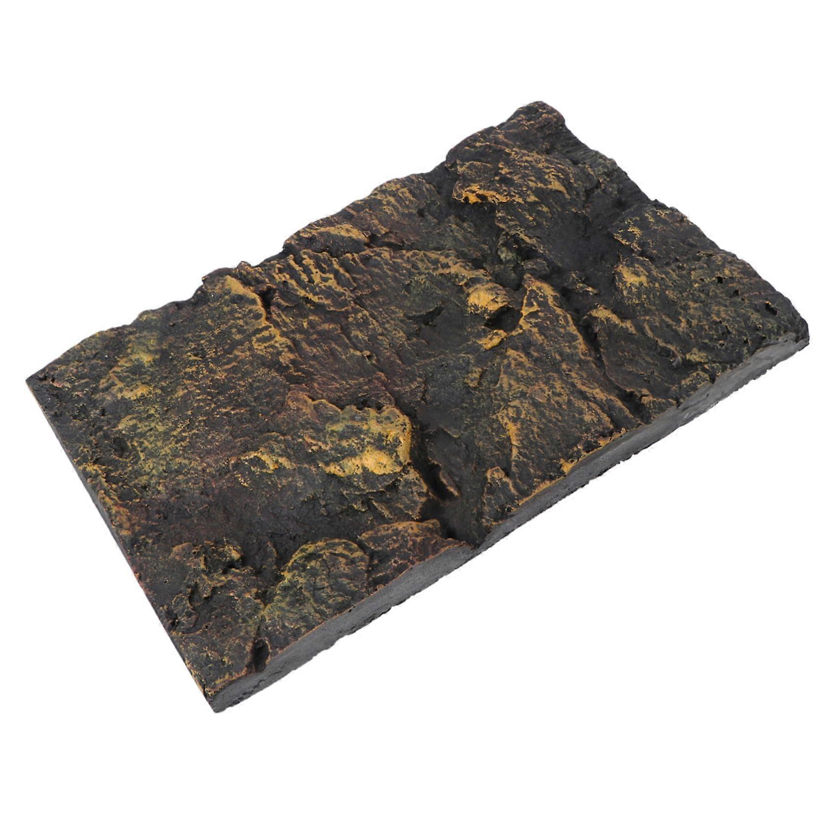 Background Board for Reptile Tank Turtle Aquarium Decor Decorative Panel