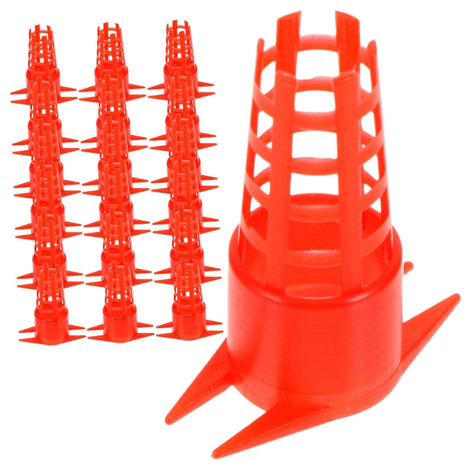 20pcs Bee Cages Queen Cell Protector Lightweight Durable Beekeeping Tool for Safe Queen Development Apiculture Equipment