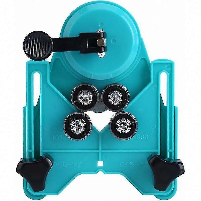 Adjustable Diamond Glass Drill Bit Hole Saw 0.2-3.1inch/4mm-80mm with Aperture Locator Holder & Guide for Precise Drilling