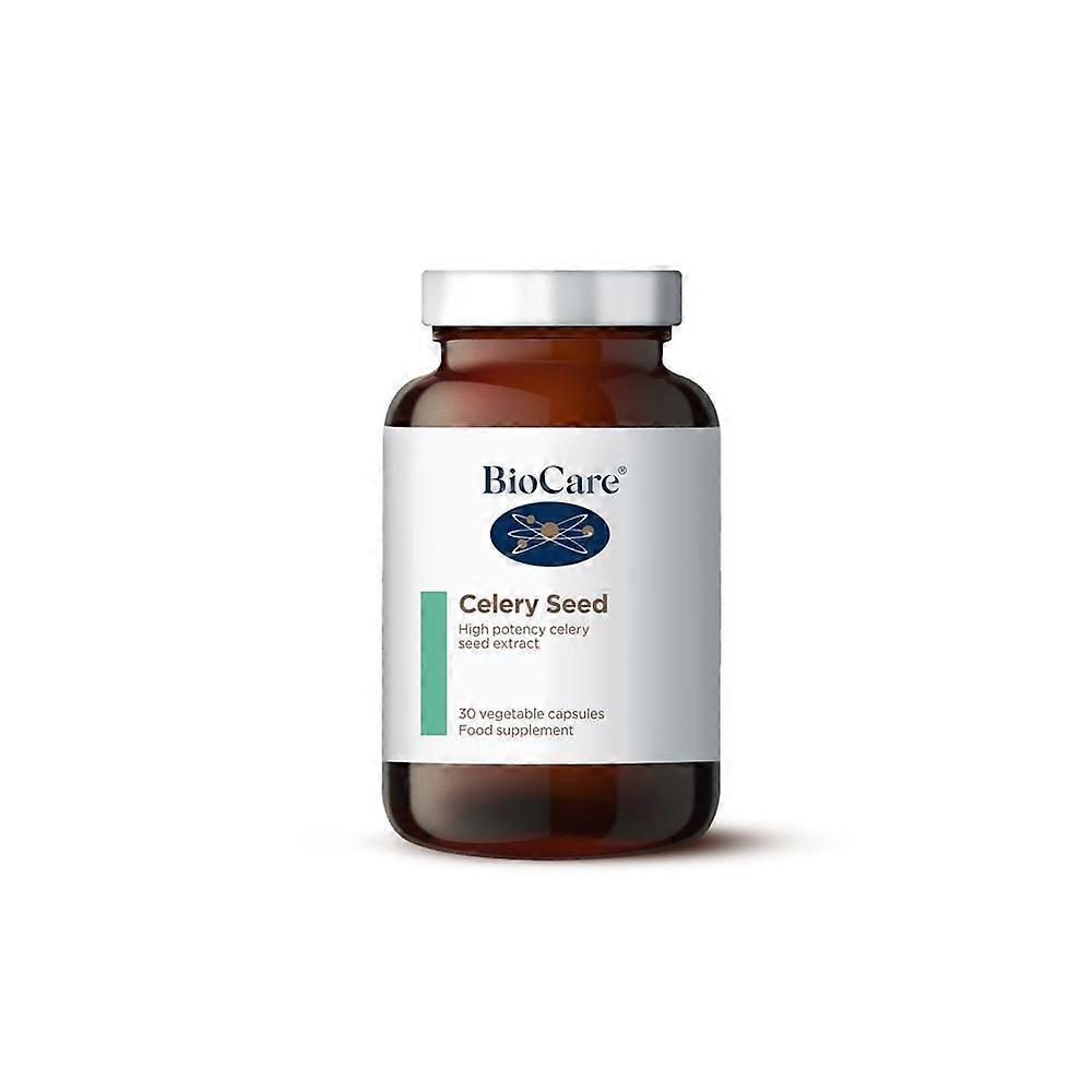 Biocare Celery Seed 30 Capsules - 4 Pack