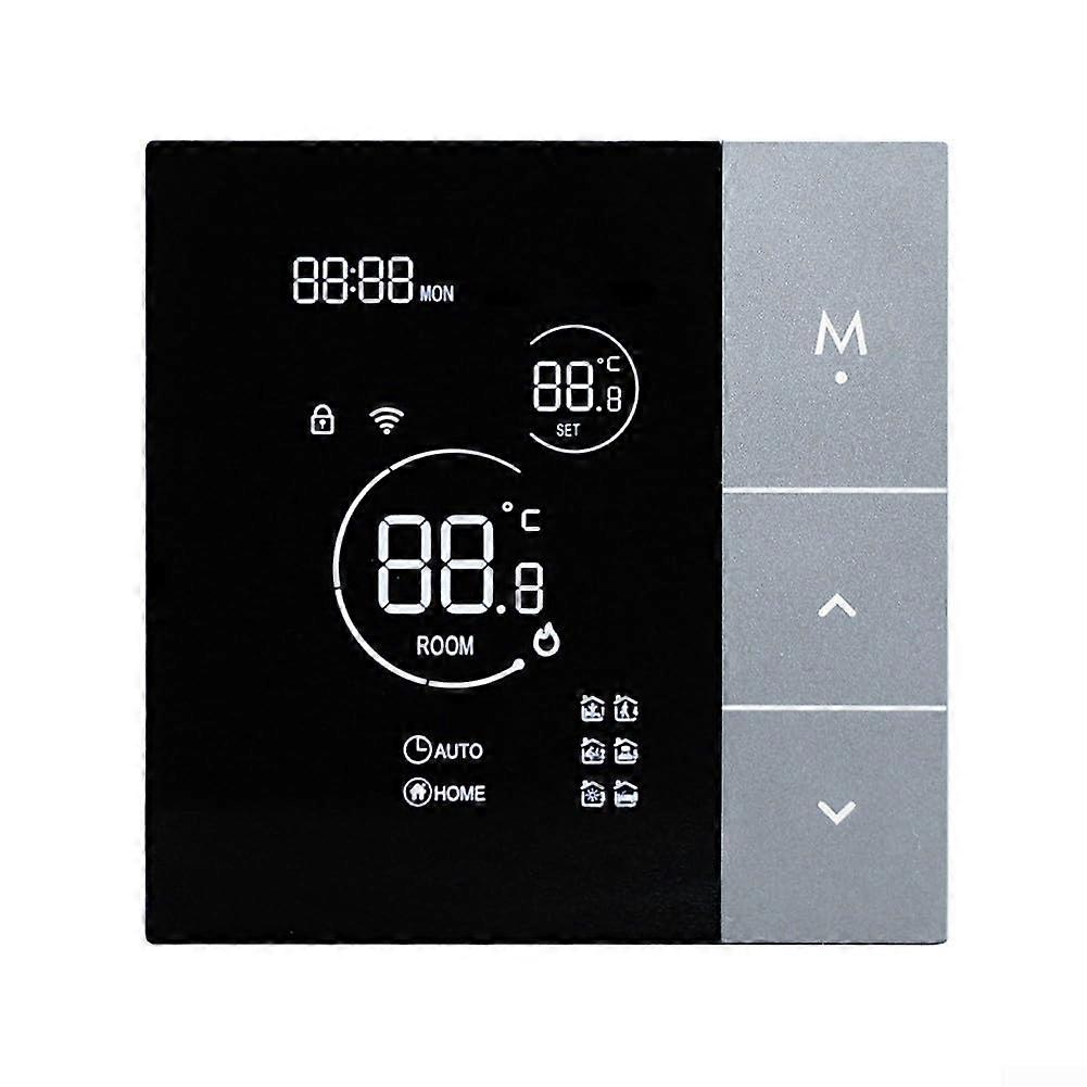 For Smart Heating Controller with Wifi Access, Touch Screen Interface, and Voice Functionality for Easy Use (electric heating 16A)