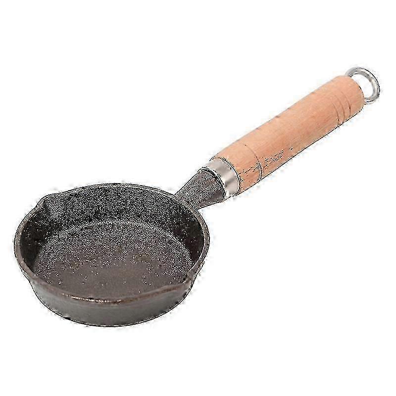 Poêle à frire en fonte de 11 cm pour une distribution uniforme de la chaleur et une cuisson polyvalente