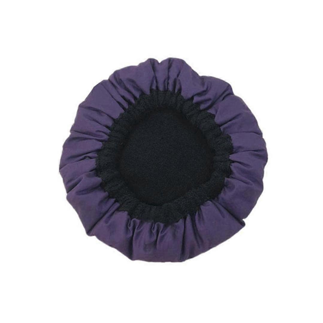 1Pc Cordless Deep Conditioning Heat Cap Flaxseed Heat Cap Microwavable Hair Care for Deep Conditioning, Purple Ref: 6770