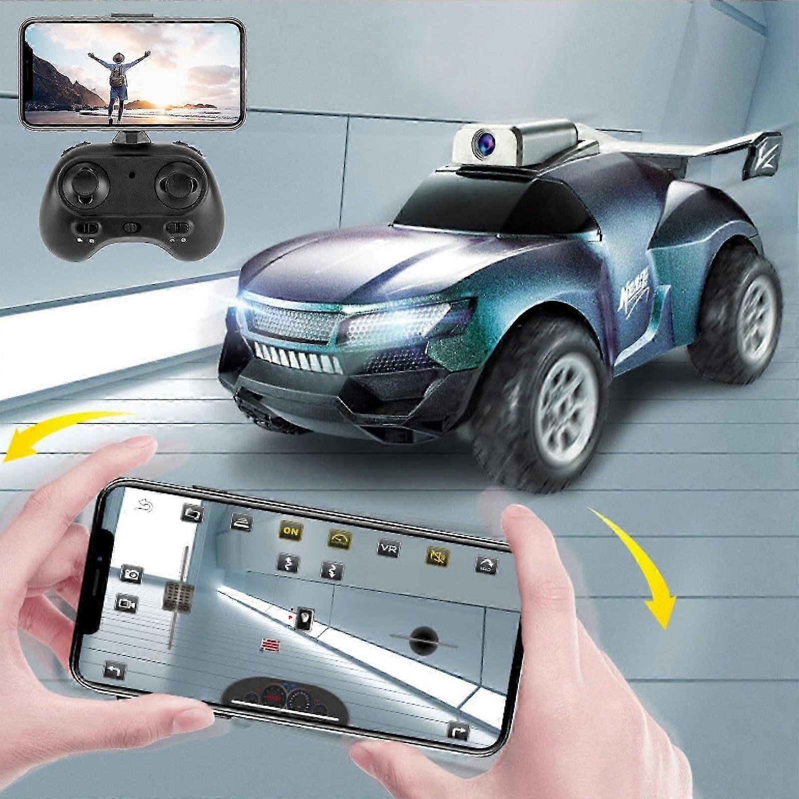 FPV RC Car With HD 1080P Camera, 2.4Ghz Remote Control Car Speed Adjustable Electric High Speed Vehicle With Colorable Shells For Kids Adults