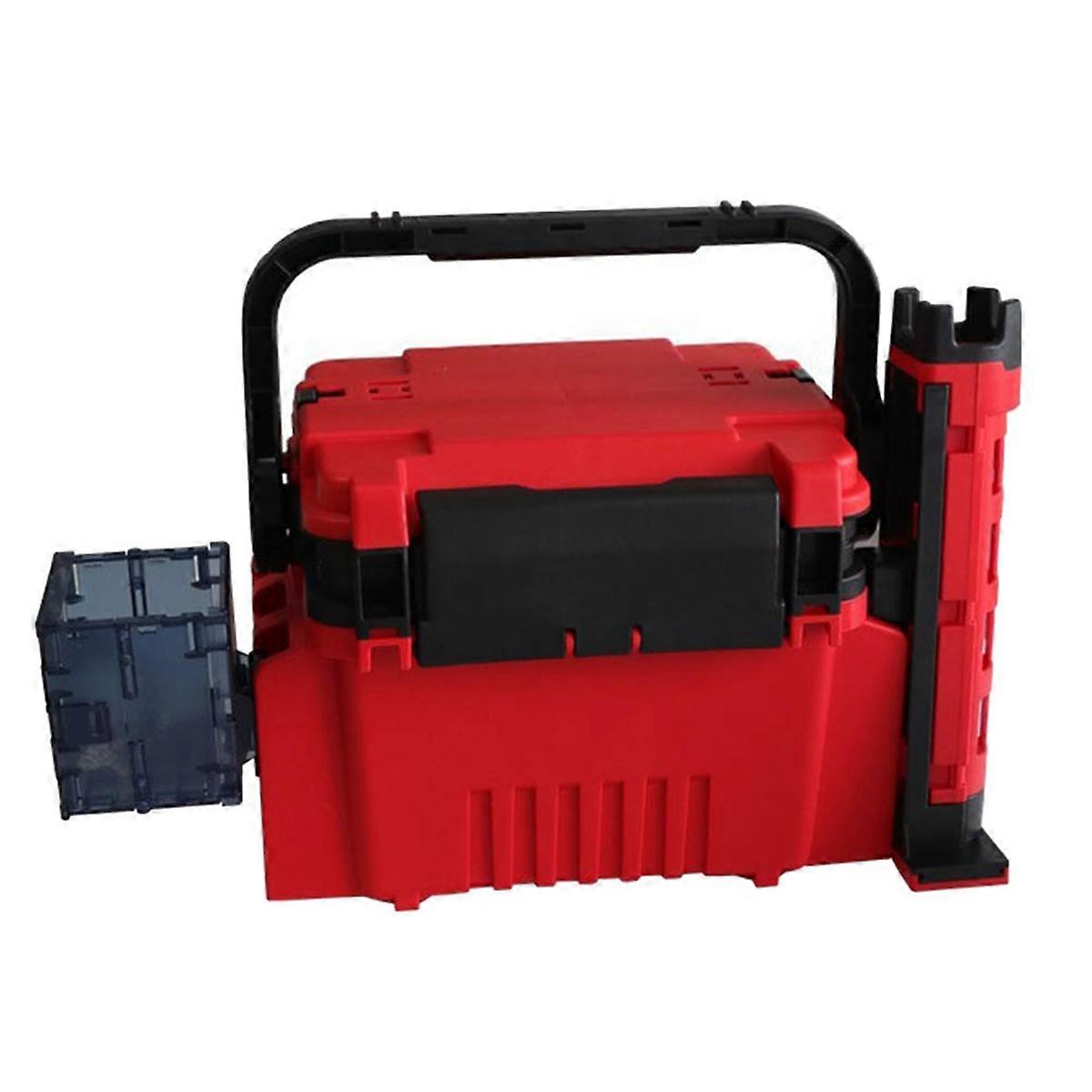 Fishing Tackle Box Fishing Tool Box Thickened Fishing Red