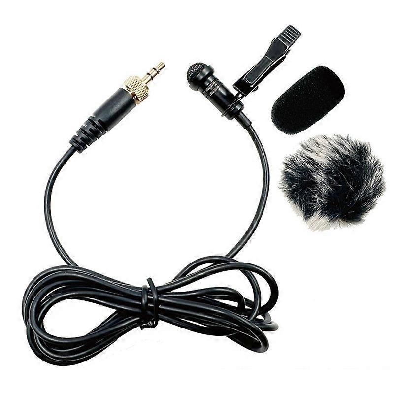 3.5mm Internal Thread Plug Lavalier Microphone 1.5m