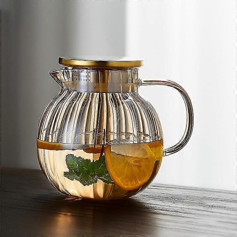 High Temperature Resistant Borosilicate Glass Teapot with Filter Flower Teapot Tea Maker for Party