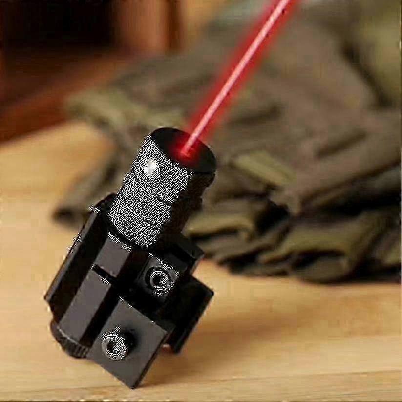Mini Infrared Laser Sight with Adjustable Aiming, High Transmittance Lens for Teachers - Red Light + 20m Range