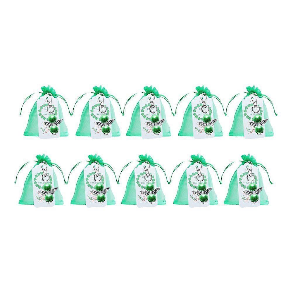 20 Sets Angel Gift Keychain St. Patrick's Day Bag Keychain Backpack Keychains