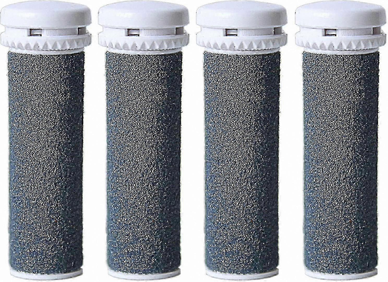 4-Pack Extra Coarse Rollers for Micro Pedi Devices - Compatible Refill Rollers
