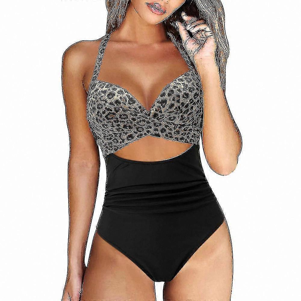 Women's Halter Neck Bikini Top with Padding for Beach and Pool