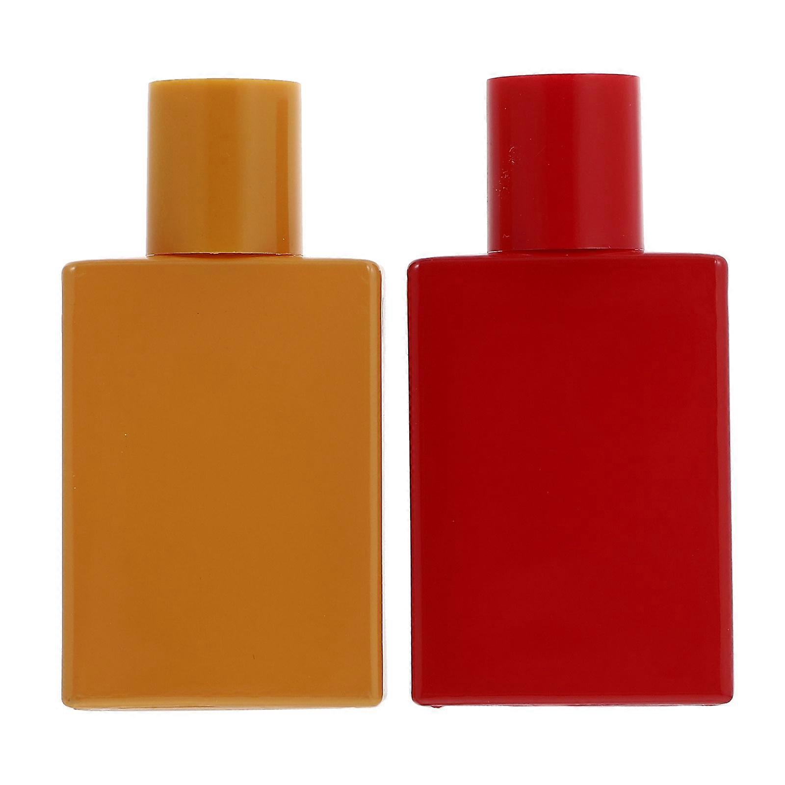 Leak Proof Bottle Perfume Atomizer for Travel Use 2Pcs Assorted Color