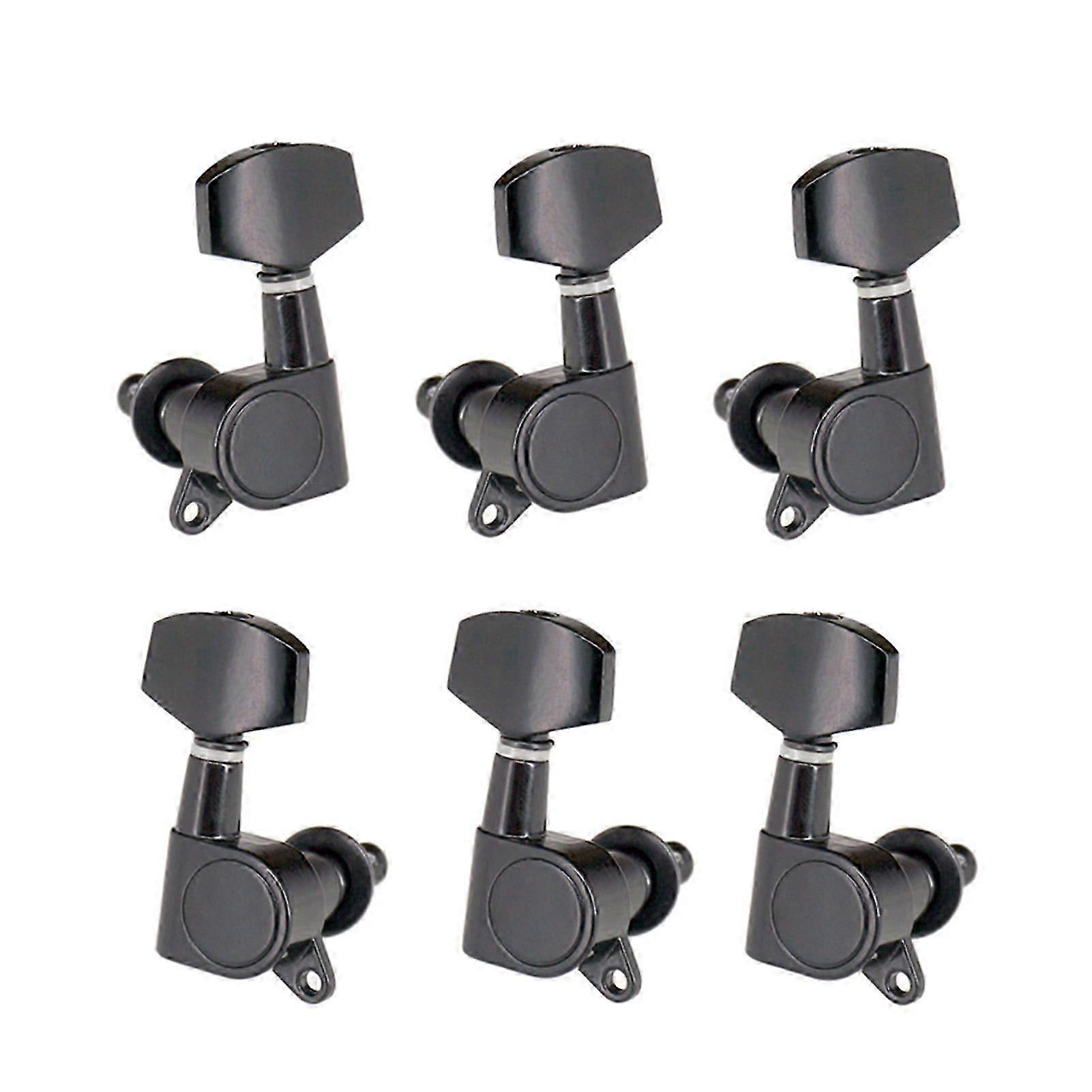 2025 Latest Model  6pcs Guitar String Pegs Locking Tuners 3L3R Tuning Pegs String Tuners E