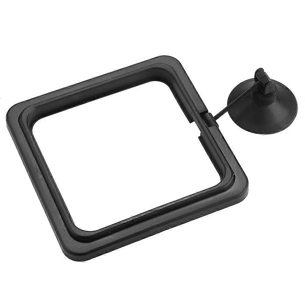 Fish Feeder Floating Ring For Aquarium Tank NonPlastic Food Ring Square Shape Aids Habit Formation For Enthusiasts