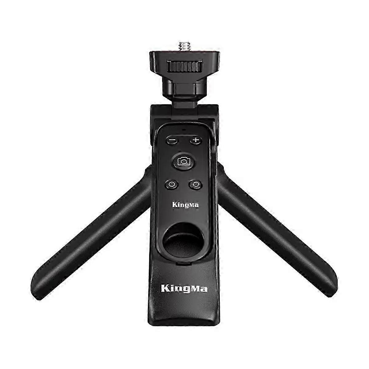 Mobile Phone Bluetooth Remote Control with Zoom Handle for Selfie Display and Rear Camera - Universal Compatibility
