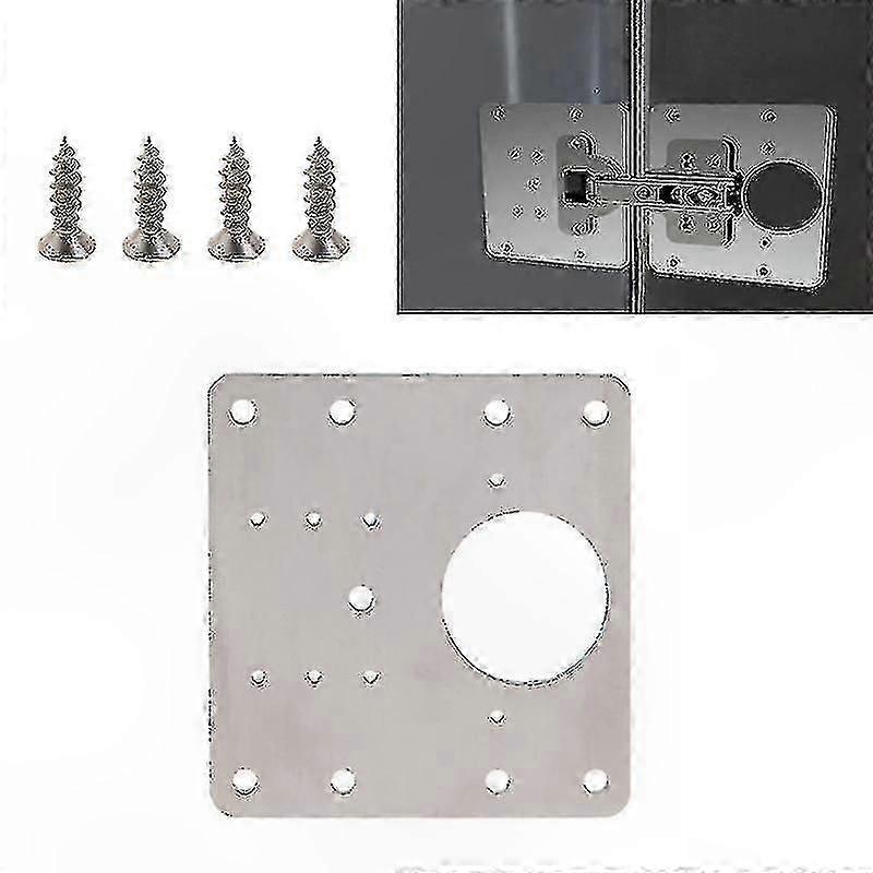 Stainless Steel Anti-Rust Hinge Repair Plate Kit for Rustproof Fixing Solution