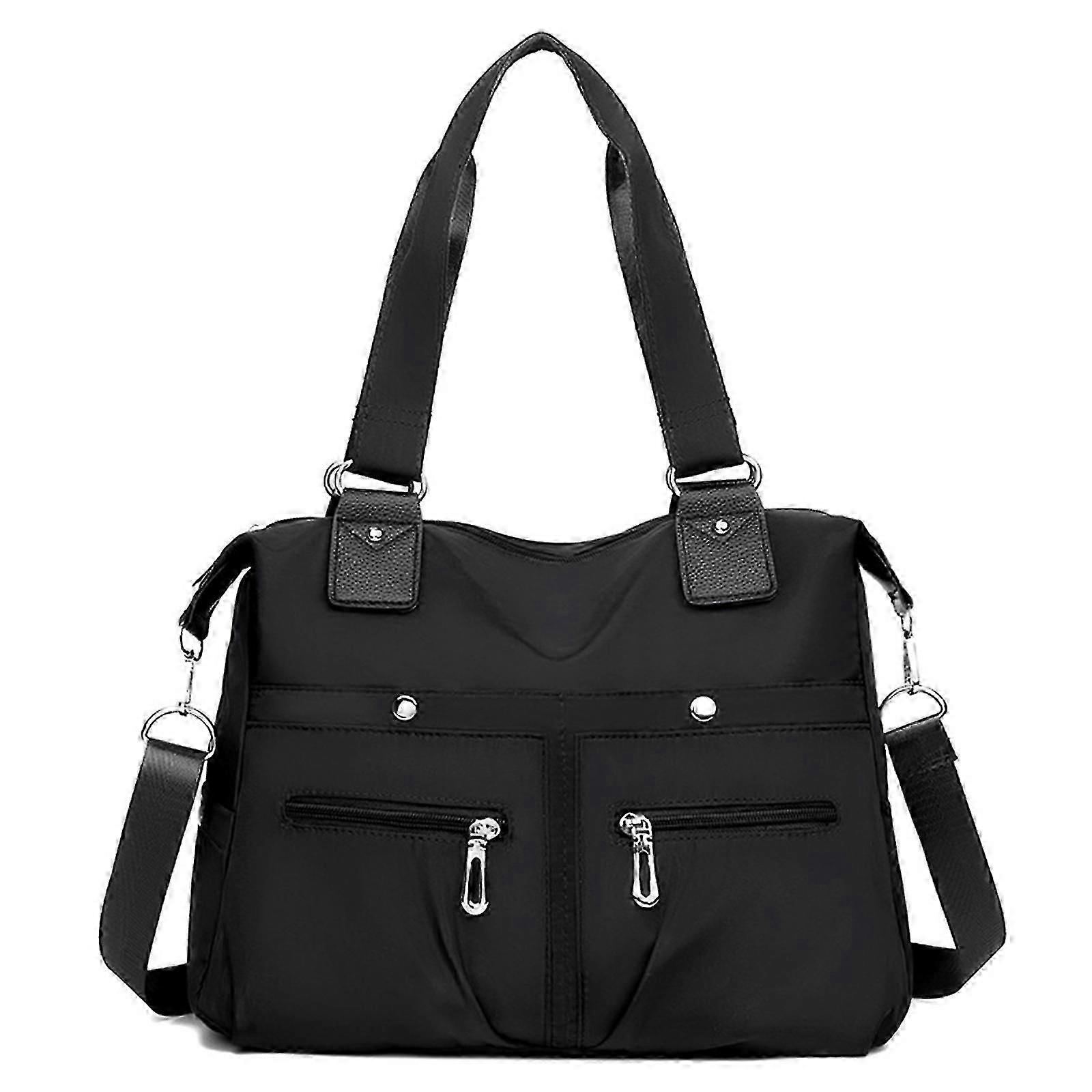 حقيبة يد نسائية متعددة الجيوب حقيبة كتف مقاومة للماء حقيبة سفر ذات سعة كبيرة 100٪ جديدة