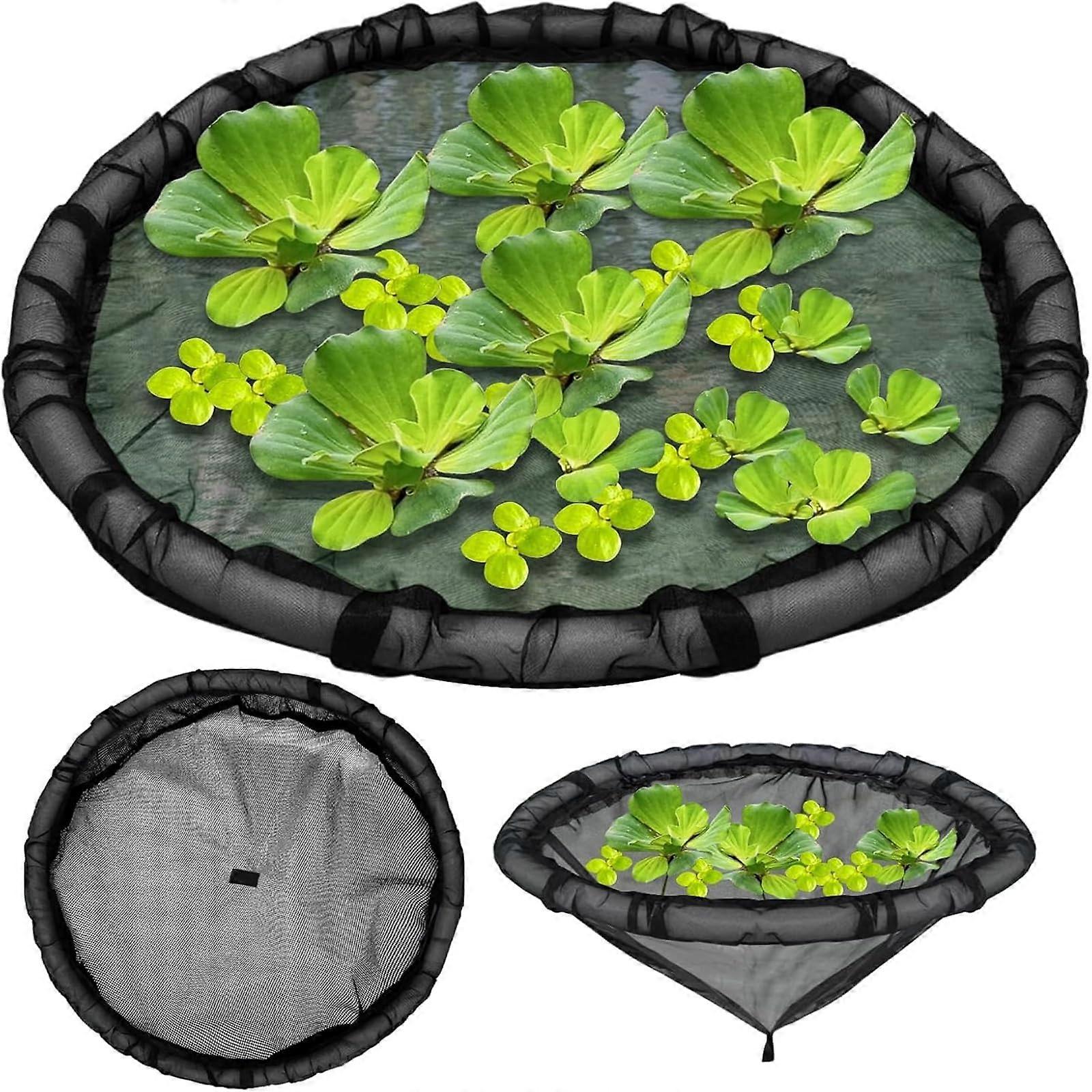 Floating Flora Fish Barrier Fine Mesh Plant Protector For Aquarium Or Pond Use Prevents Fish Damage