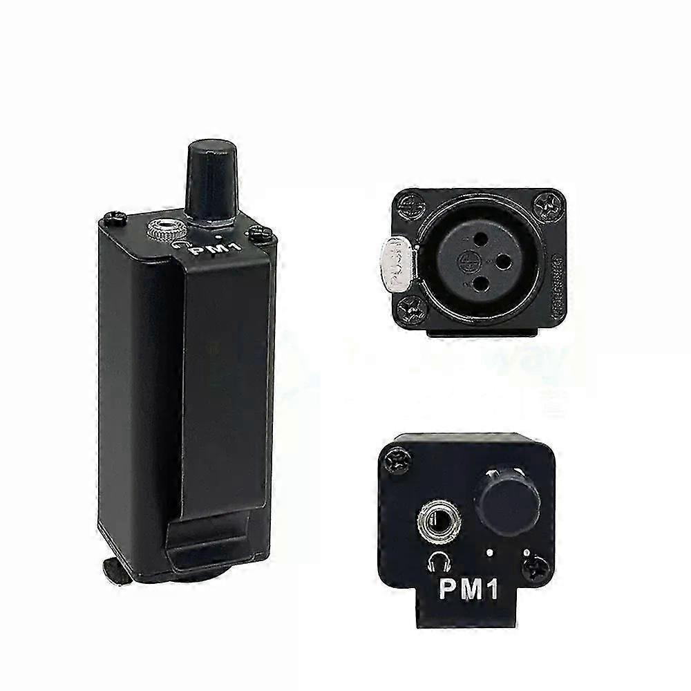 Professional Headphone Amplifier Converter XLR To 35MM Audio Interface Mini Portable HIFI Headphone Amplifier Clip Mount