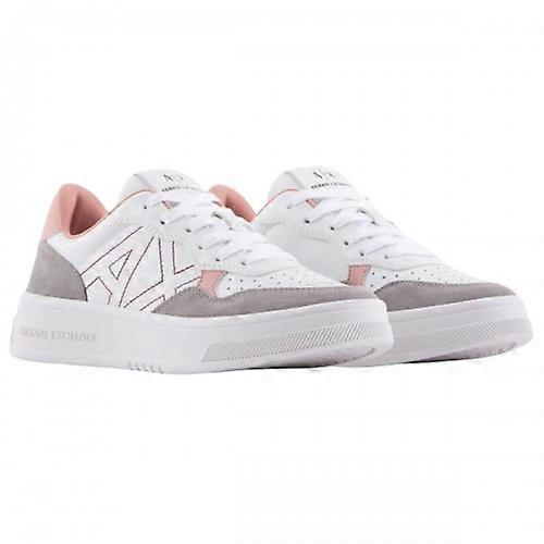 Armani Exchange Womens/Ladies Leather Trainers