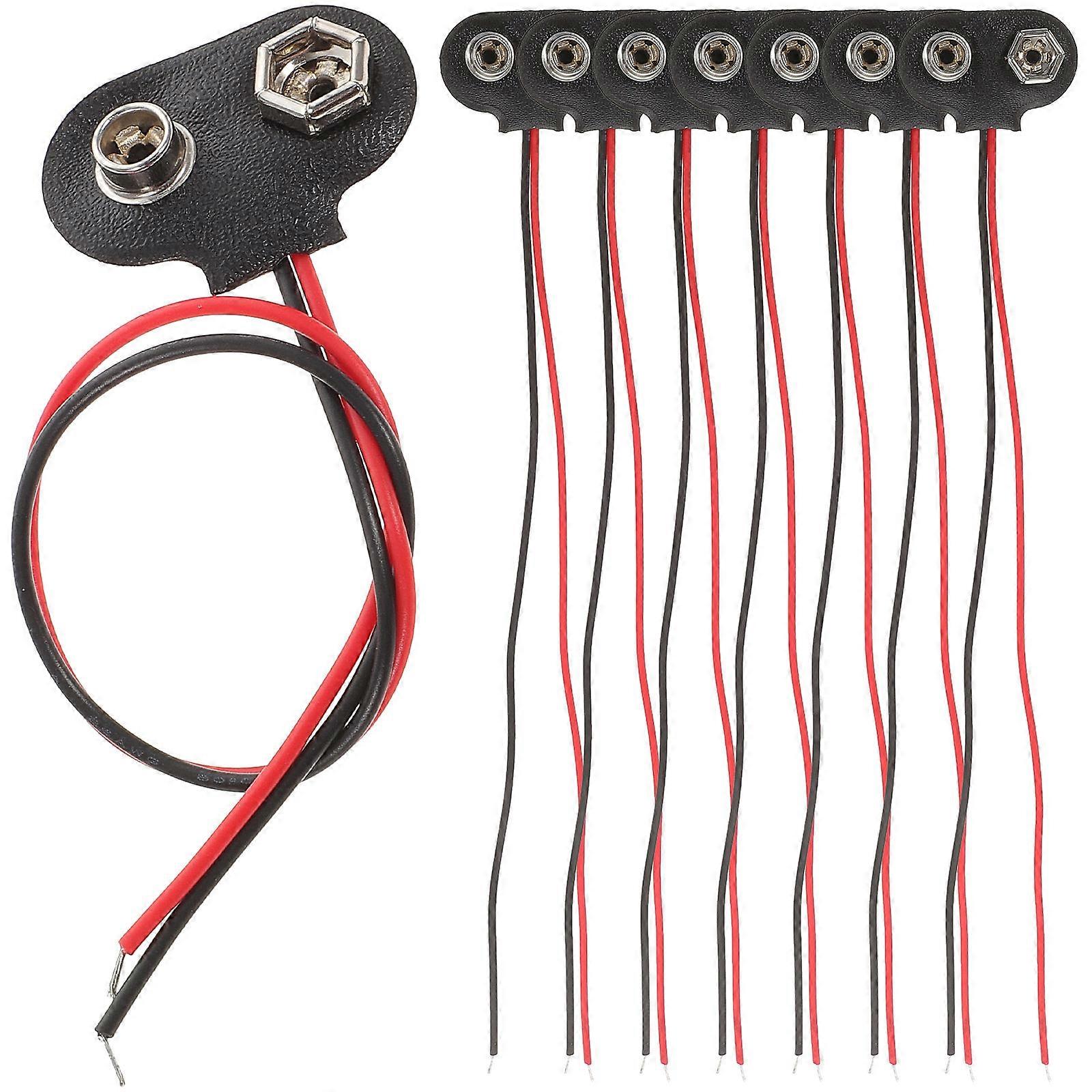 9V Battery Connector for DIY Projects 100Pcs Bulk