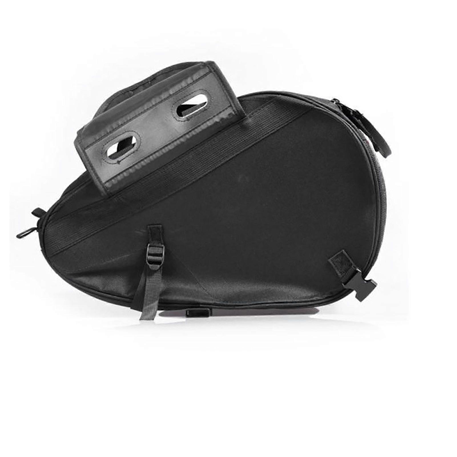 Motorcycle Saddlebag Cycle Side Bag Universal Rear Storage Organizer 36-58L with Waterproof Cover
