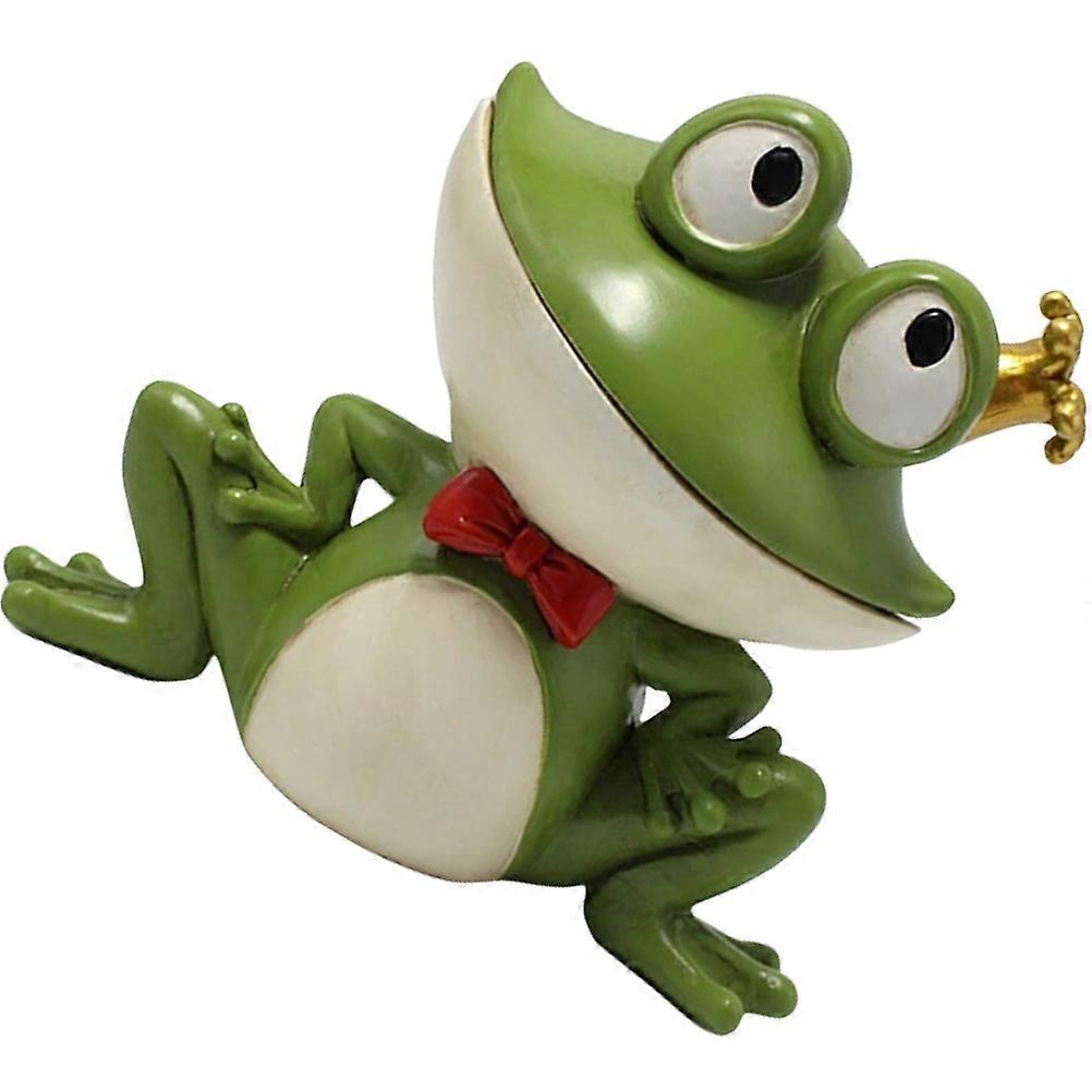 Frog Shaped Resin Key Storage Box for Decor Jewelry Organizer