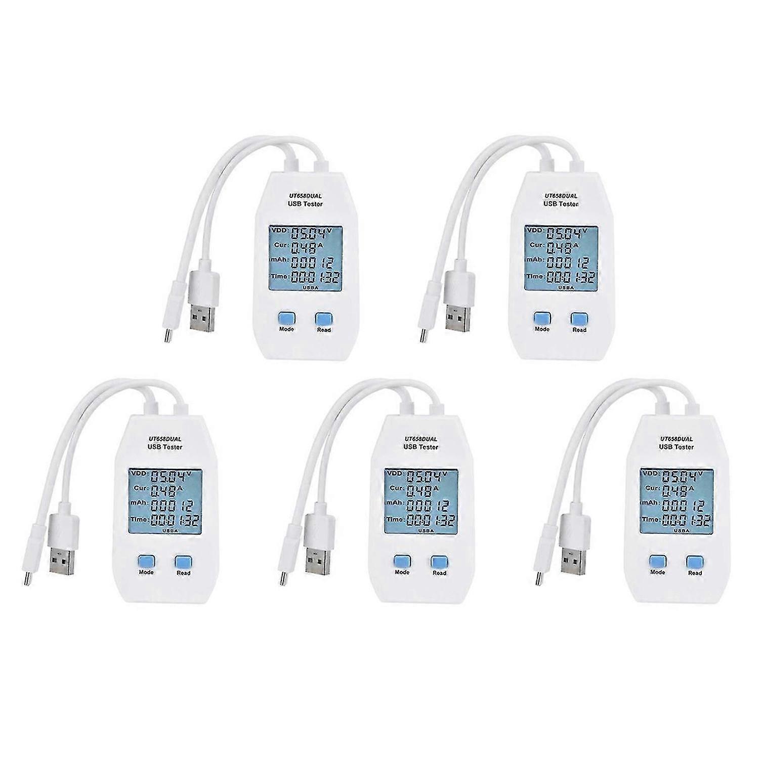 Testeur USB, testeur USB LCD, détecteur, voltmètre, ampèremètre