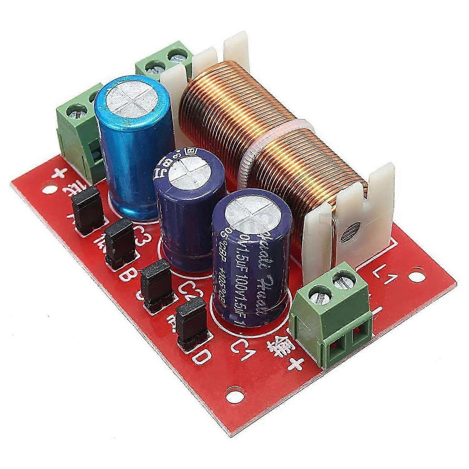 400W Crossover 2 Way High-Low 4-16 Ohm Frequency Divider for Speaker