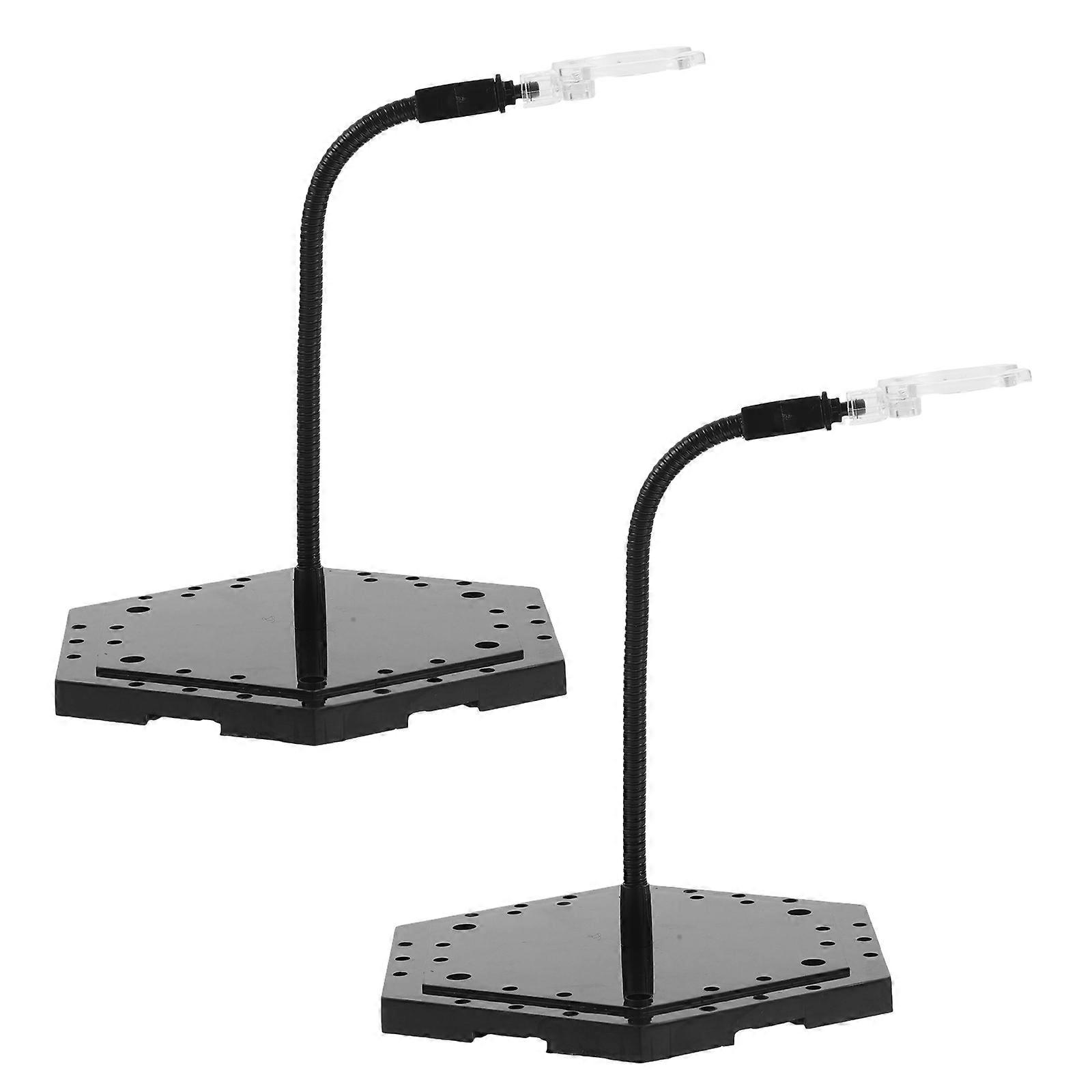 Anime Figure Stand for Display 4Pcs Adjustable Plastic Doll Figure Support