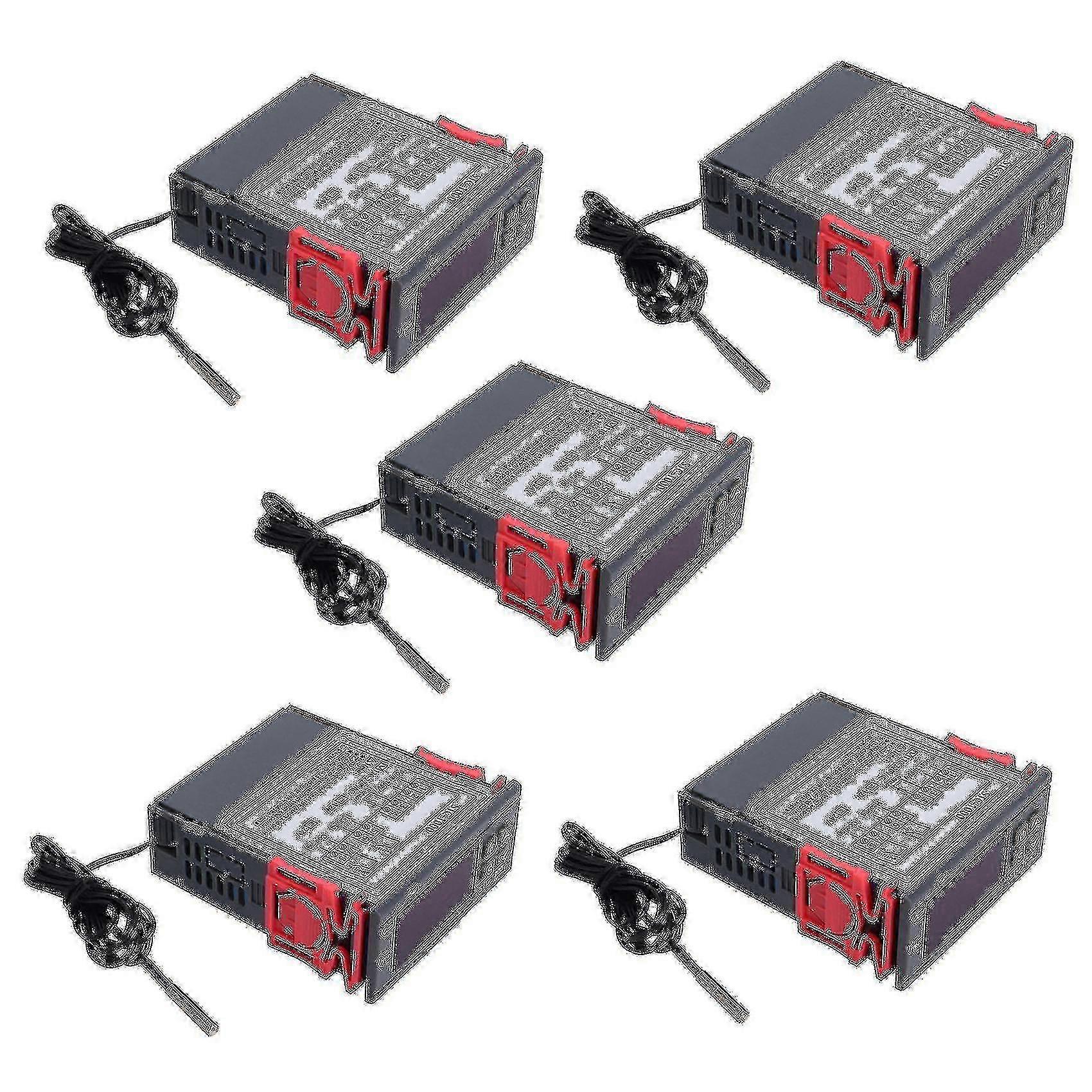 5x 220v/stc-/1000 Digital Temperature Controller Thermostat With Ntc
