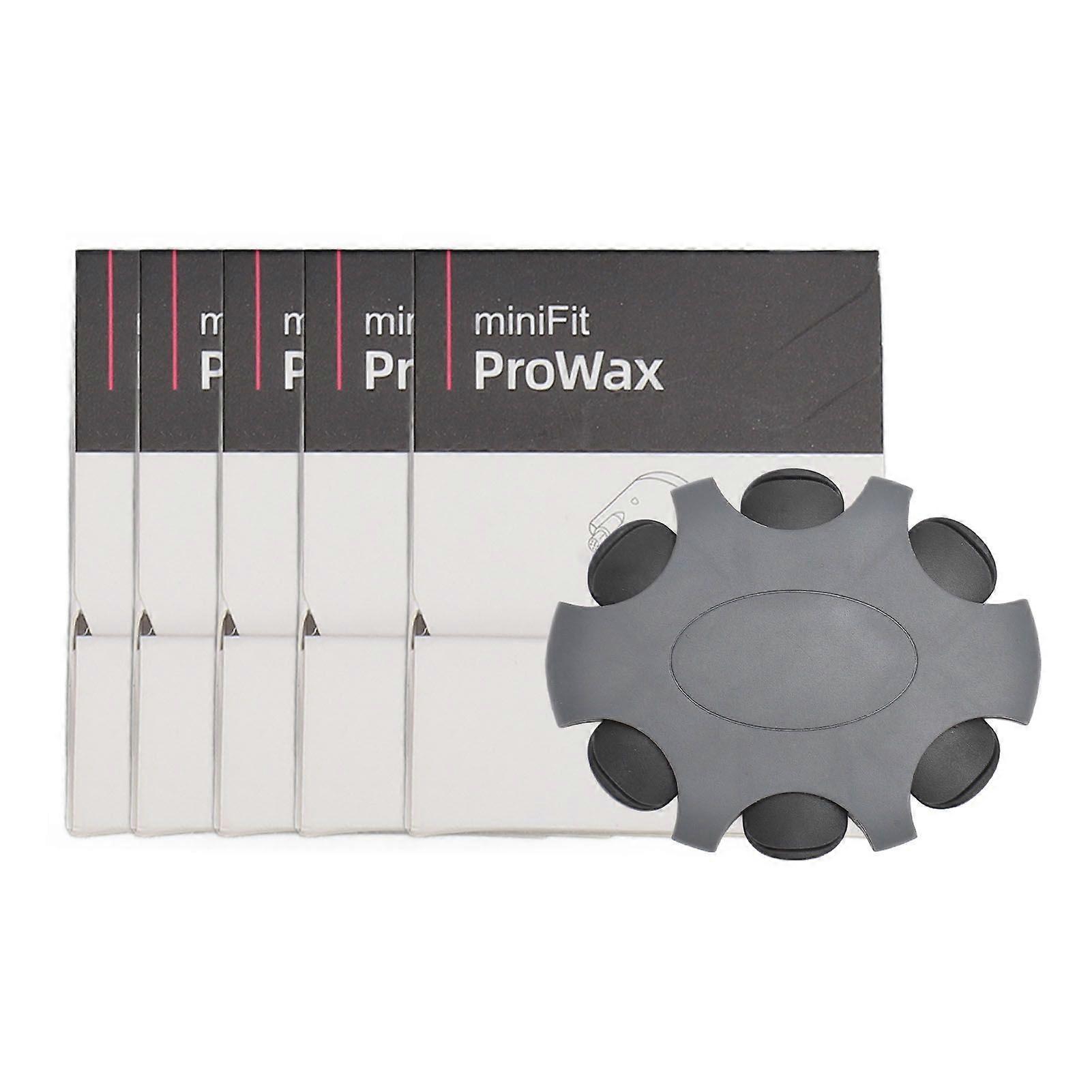 5 Boxes Disk Wax Guard Cleaning Tool Replacement Wax Guard Filter for Sound Amplifier for ProWax MiniFit
