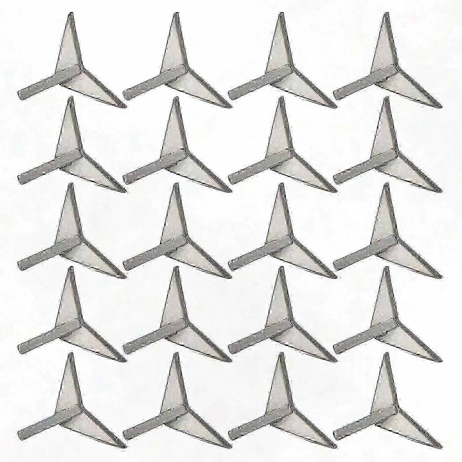 20 Pieces of Tire Spikes for Vehicle Protection and Security Against Theft