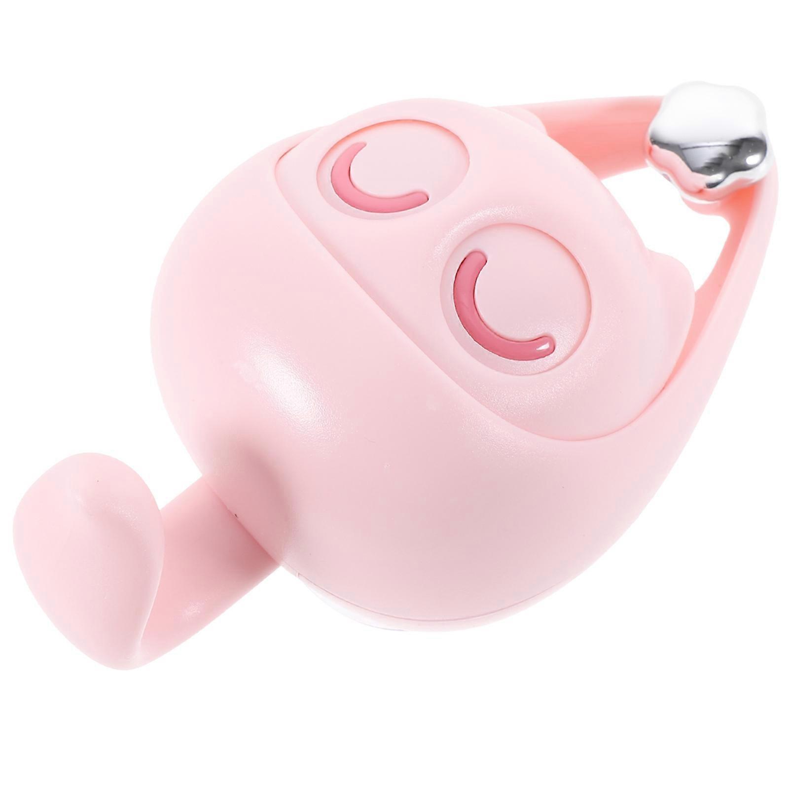 Bag Hooks for Wall Pink ABS Cartoon Design Hook 3Pcs for Home