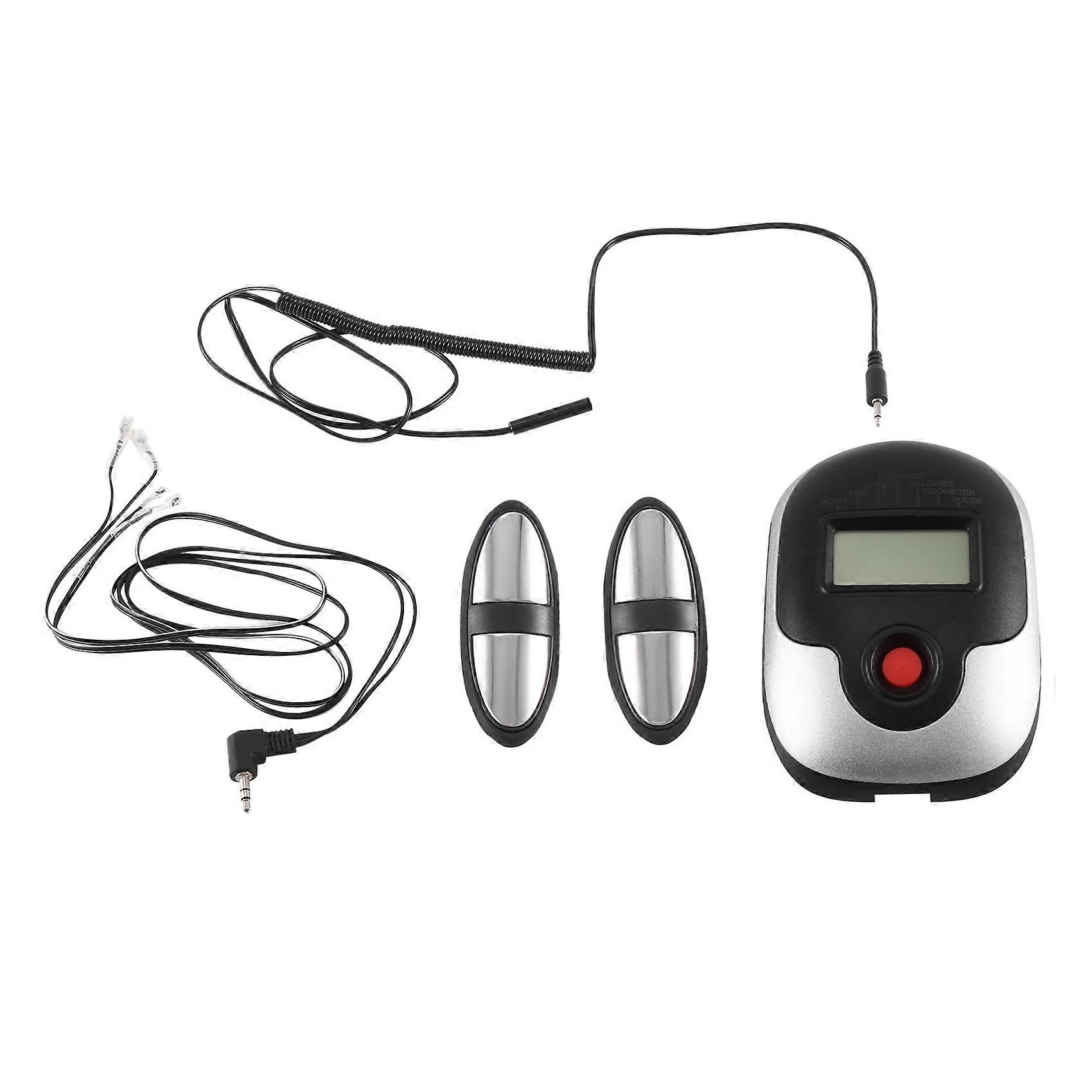Replacement Speedometer Monitor Counter for Stationary Magnetic Control Exercise Bike Computer with Heart Rate Tracker