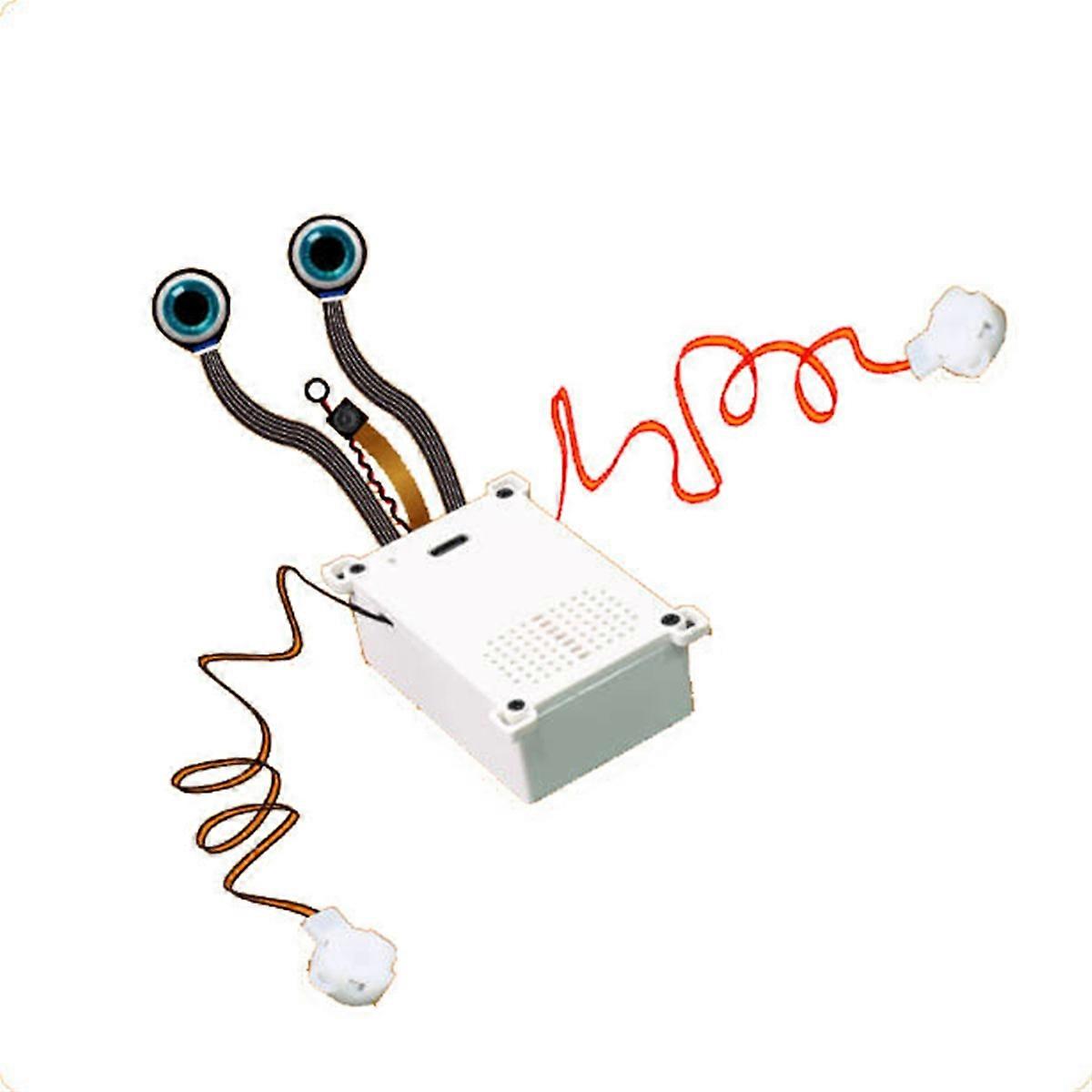 Ai Movement Box WiFi AI Box Toy Voice Recognition+AI Conversation Technology 0.71inch Dual-Screen+C