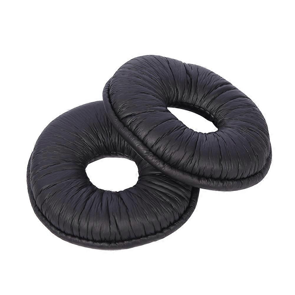 Features:
Ear pads are filled with soft foam which can block noise coming from outside. 
Designed fo
