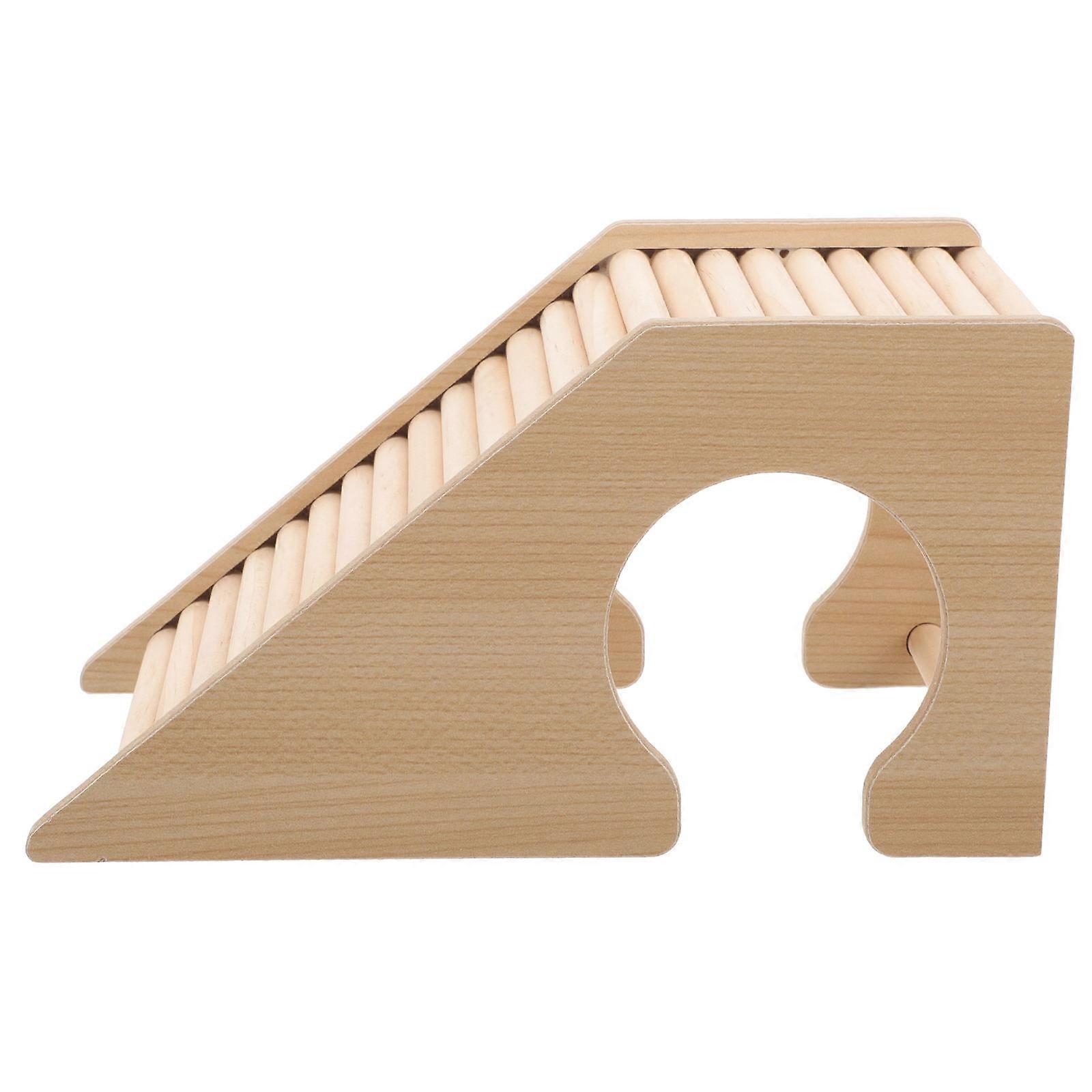 5Pcs Wooden Ladder Toy For Hamsters Cage Supplies Designed For Pet Owners With Smooth Surface