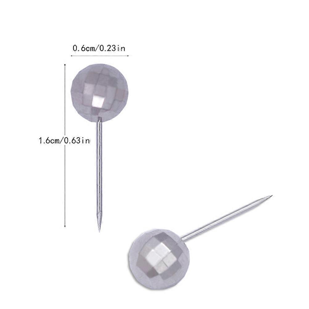 Round Push Pin Football Pattern Map Nail for Holding Use 400Pcs