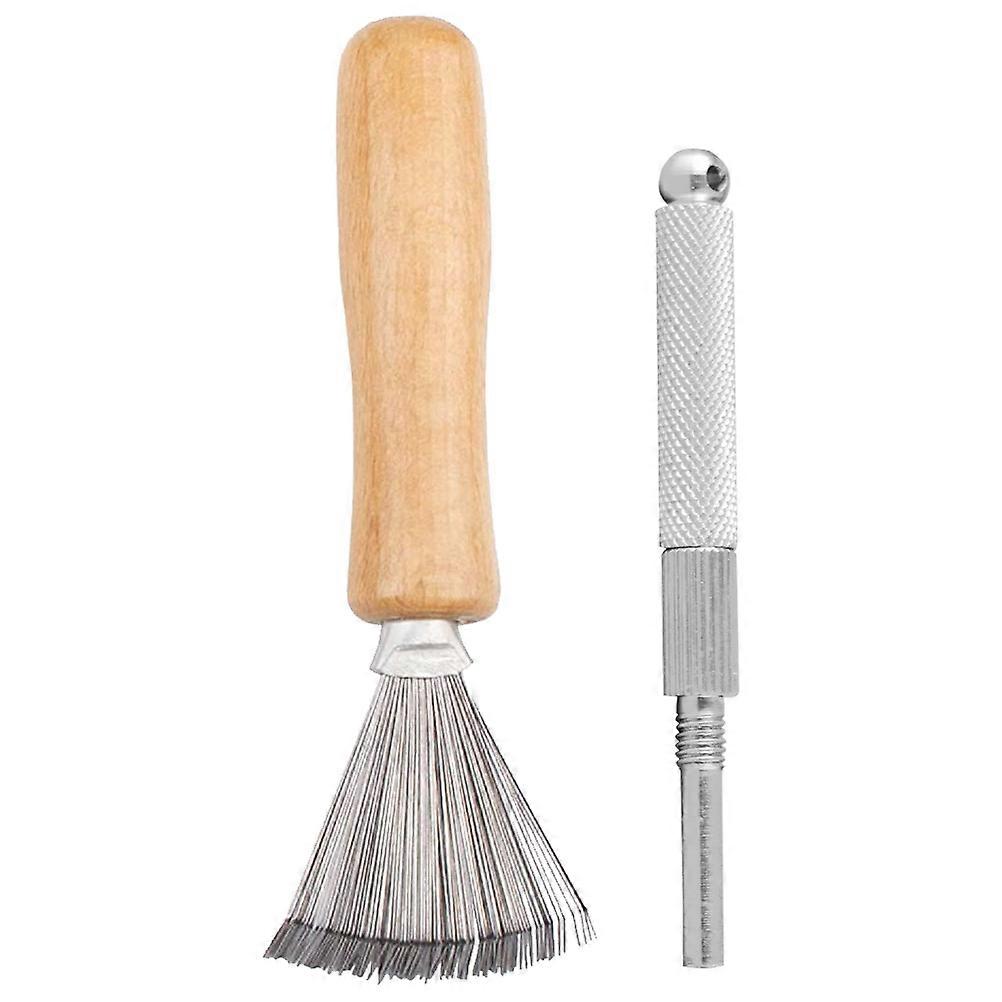 Flower Corrector Cleaning Rake for 2Sets Practical Flower Care
