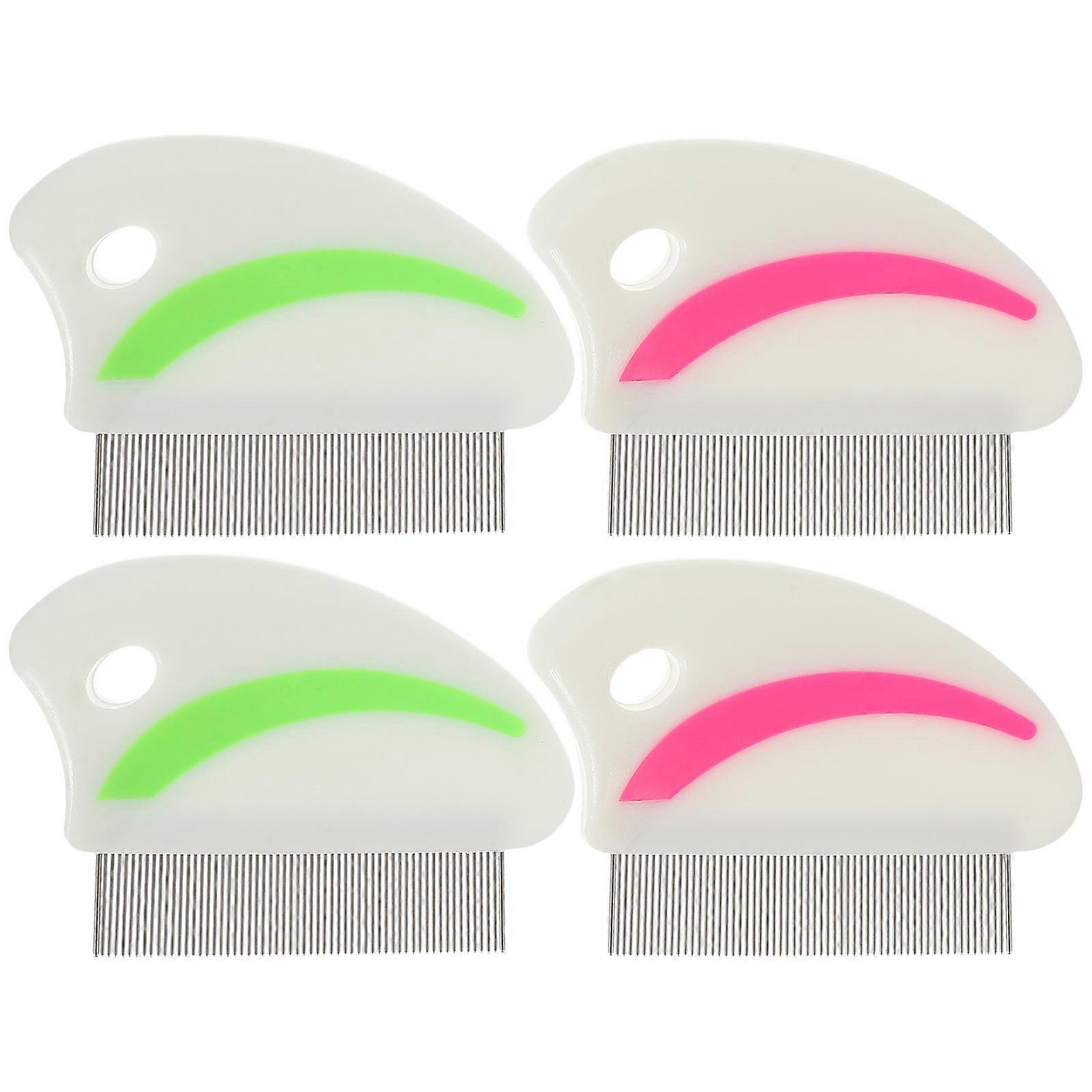 Pet Dust Remover Flea Removal Comb for Easy Grooming 8Pcs Collection