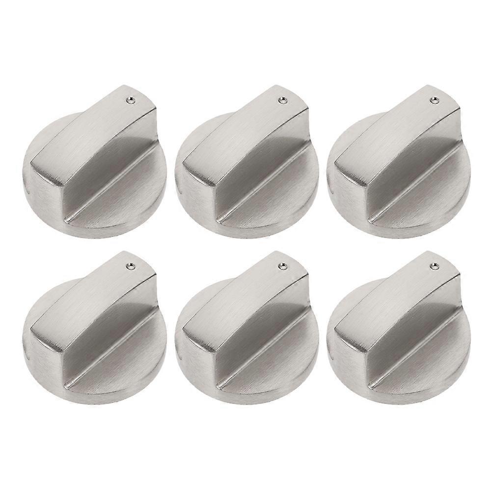 Gas Stove Control Knobs 30 Pcs Precision Flame Control Modern Design Perfect For Home Kitchen Use Silver Replacement Part