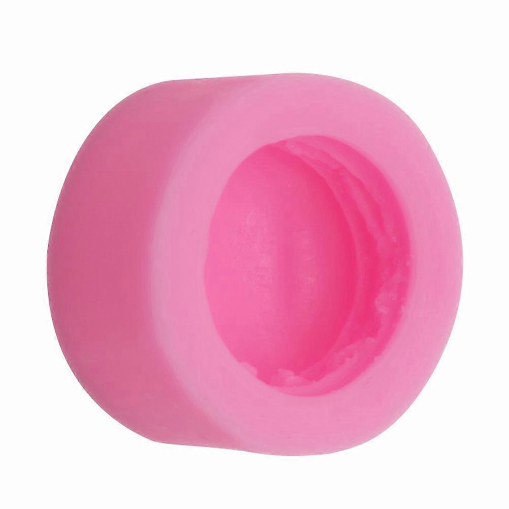 Creative Craft Art 3D Candle Mold for Soap Making and Chocolate with Rose Flower Shape in Pink 1Pcs