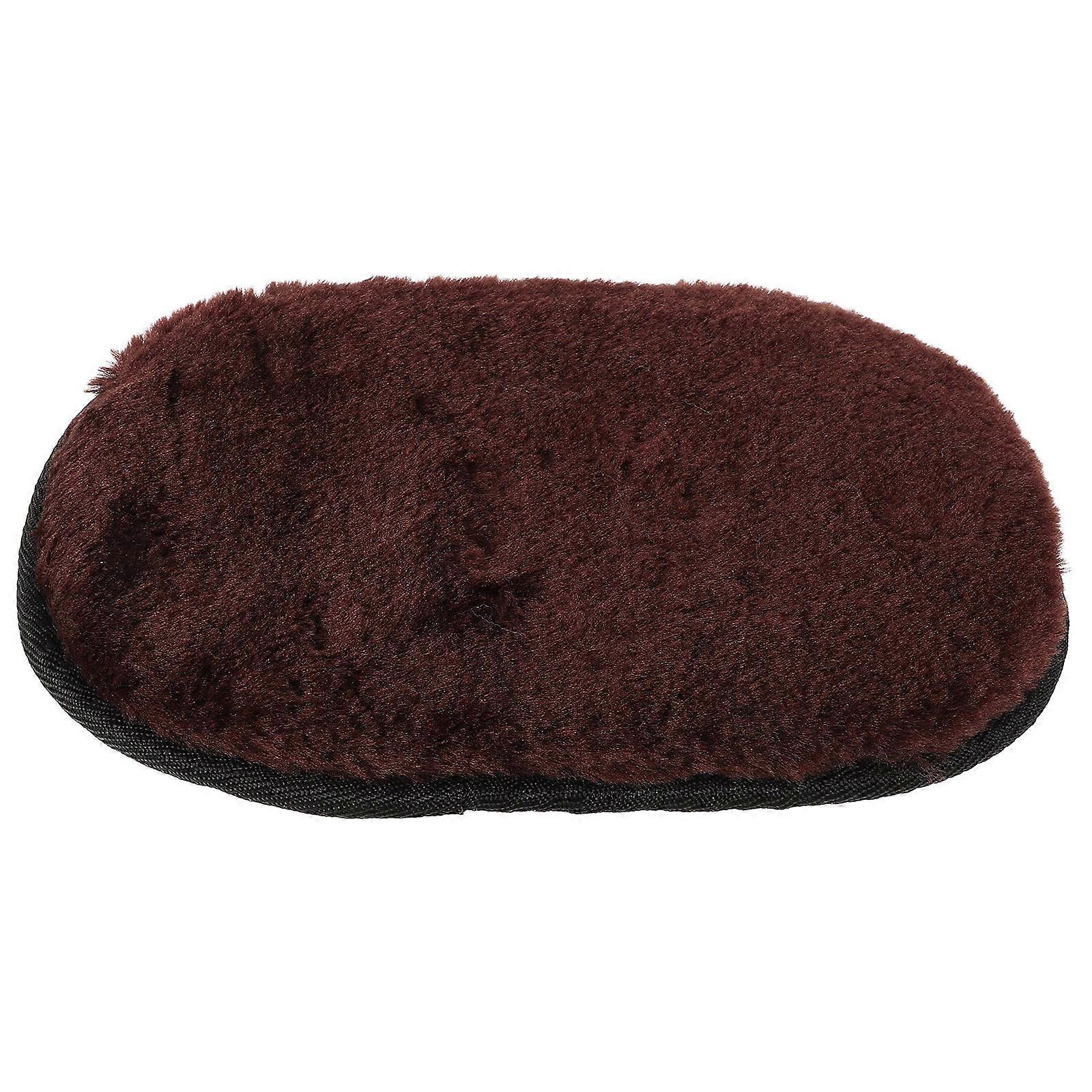 Boots Polishing Glove for Cleaning Use 4Pcs Coffee Color Soft Touch