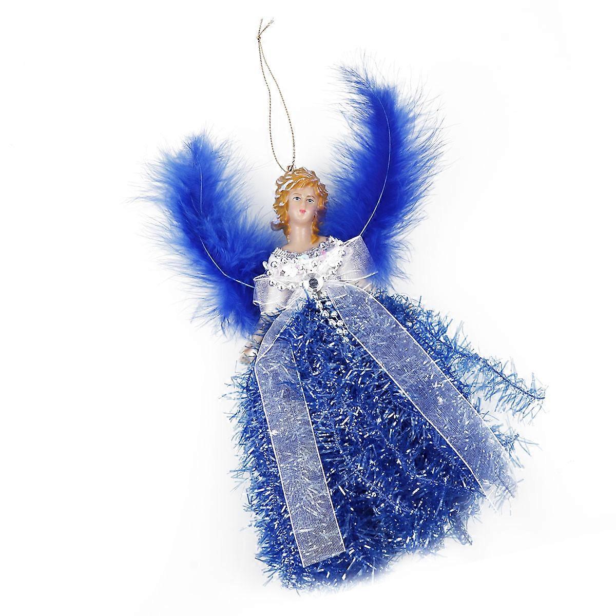 Xmas Party Hanging Adornment Plush Angel Doll for Tree Decoration