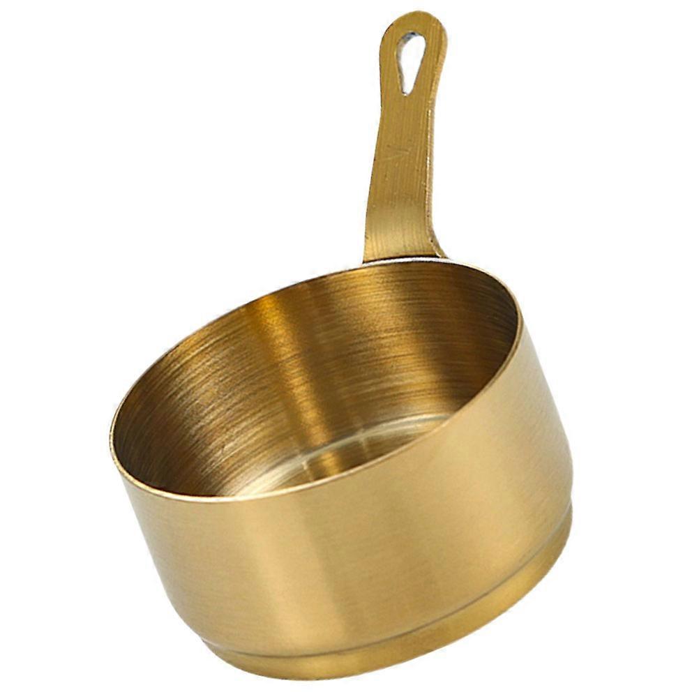 Tomato Sauce Bowl 4Pcs for Dipping Convenient Golden Serving Bowls